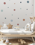 BOHO Polka Dot Wall Decals