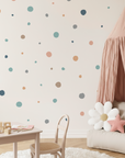 BOHO Polka Dot Wall Decals