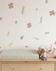 Boho Florals Wall Decal