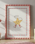 Cowgirl Star Wall Print