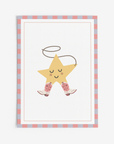 Cowgirl Star Wall Print