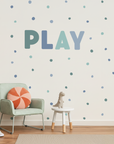 PLAY Letters Wall Decal