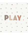 PLAY Letters Wall Decal