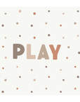 PLAY Letters Wall Decal