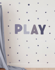 PLAY Letters Wall Decal