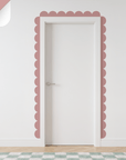 Coloured Scalloped Border Decals