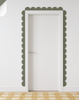 Coloured Scalloped Border Decals