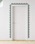 Coloured Scalloped Border Decals