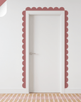 Coloured Scalloped Border Decals