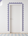 Coloured Scalloped Border Decals