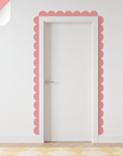 Coloured Scalloped Border Decals