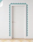 Coloured Scalloped Border Decals