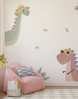 Dino Dudettes Wall Decals