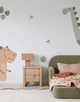 Diplo & Rex Dino Wall Decals