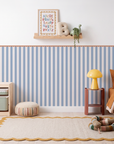 Striped Scalloped Border Panels