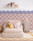 Checkered Waves Wall Panels