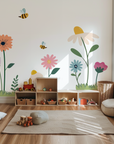 Autocollant mural Jardin Fleuri