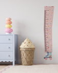 Skates Height Chart Wall Decal