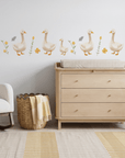 The Goose Walk Wall Decals