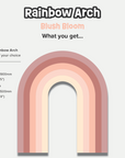 Rainbow Arch - Blush Bloom