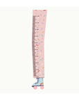 Skates Height Chart Wall Decal