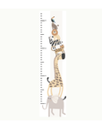 Safari Stack Height Chart Wall Decal