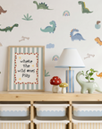 Jurassic Themed Wall Decals