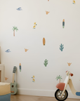 Beach Vibes Boho Wall Decal