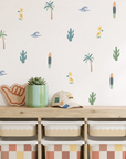Beach Vibes Boho Wall Decal