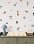 Playful Safari Animal Wall Decals