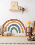 Earthy Rainbow Wall Decal