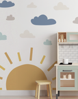 Solid Sun Wall Decal
