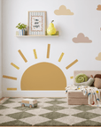 Solid Sun Wall Decal