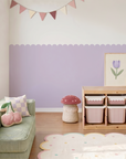 Scalloped Block Wall Panels