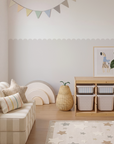 Scalloped Block Wall Panels
