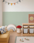 Scalloped Block Wall Panels