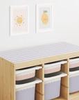 Trofast Top - Plain Stripes