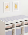 Trofast Top - Plain Stripes