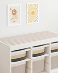 Trofast Top - Plain Stripes