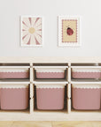 Scalloped Trofast Tub Stickers