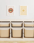 Scalloped Trofast Tub Stickers