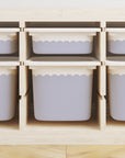Scalloped Trofast Tub Stickers