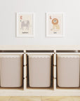 Scalloped Trofast Tub Stickers