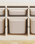 Scalloped Trofast Tub Stickers
