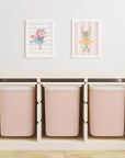 Scalloped Trofast Tub Stickers
