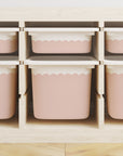 Scalloped Trofast Tub Stickers