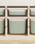 Scalloped Trofast Tub Stickers