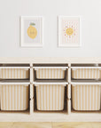 Striped Trofast Tub Stickers