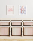 Striped Trofast Tub Stickers