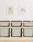 Striped Trofast Tub Stickers